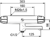 Bild på FMM8200-1000 TERM BK 160 c/c