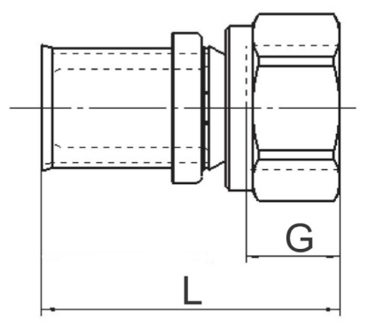 Bild på LK RAK KOPPLING INV A63xG50