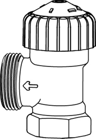 Bild på TA VENTILDEL TRV-2 VINKL 20