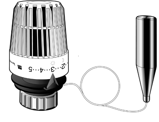 Bild på TA TERMOSTAT TRV360 5M KAP M30