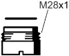 Bild på FMM2903-2819 STRÅLSAML. M28X1