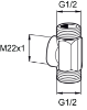 Bild på MA632303 T -KOPPLING 12-15