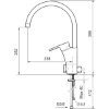 Bild på MA DISK.BL 332154 MMIX II C-PIP BÄNK-DMA KROM