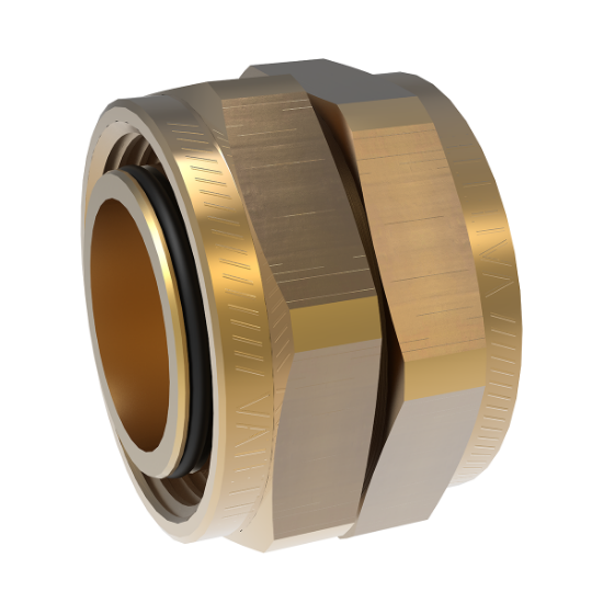 Bild på VA DUBBELMUTTER 12x15 MÄSSING