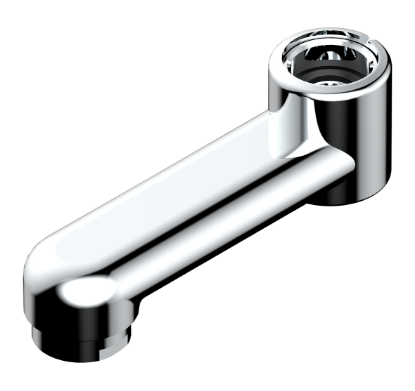 Bild på GBG UTLOPPSPIP RAK SVÄNGBAR 85MM