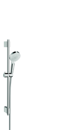 Bild på HG DUSCHSET, DUSCHSTÅNG VARIA 72CM VIT/KROM